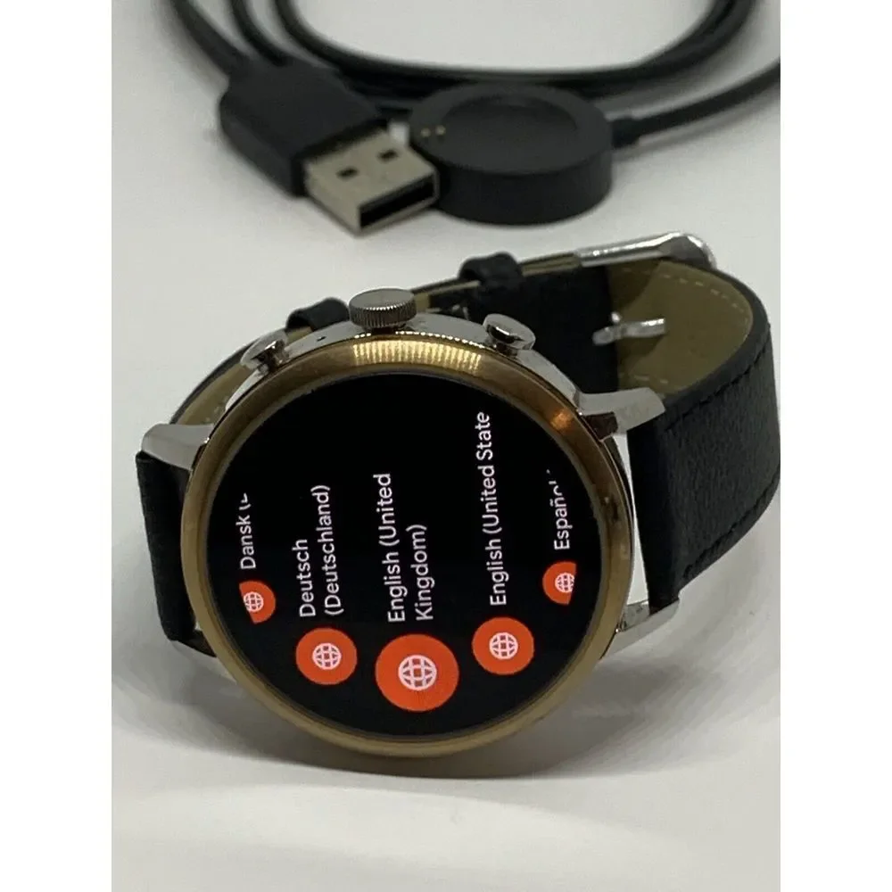 Fossil Gen 4 Authentic Digital Dial Smart Watch Custom Band FTW6016 QT513